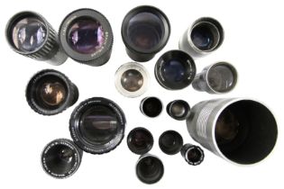 Will Wetzlar, Taylor Hobson & Various Projector Lenses.
