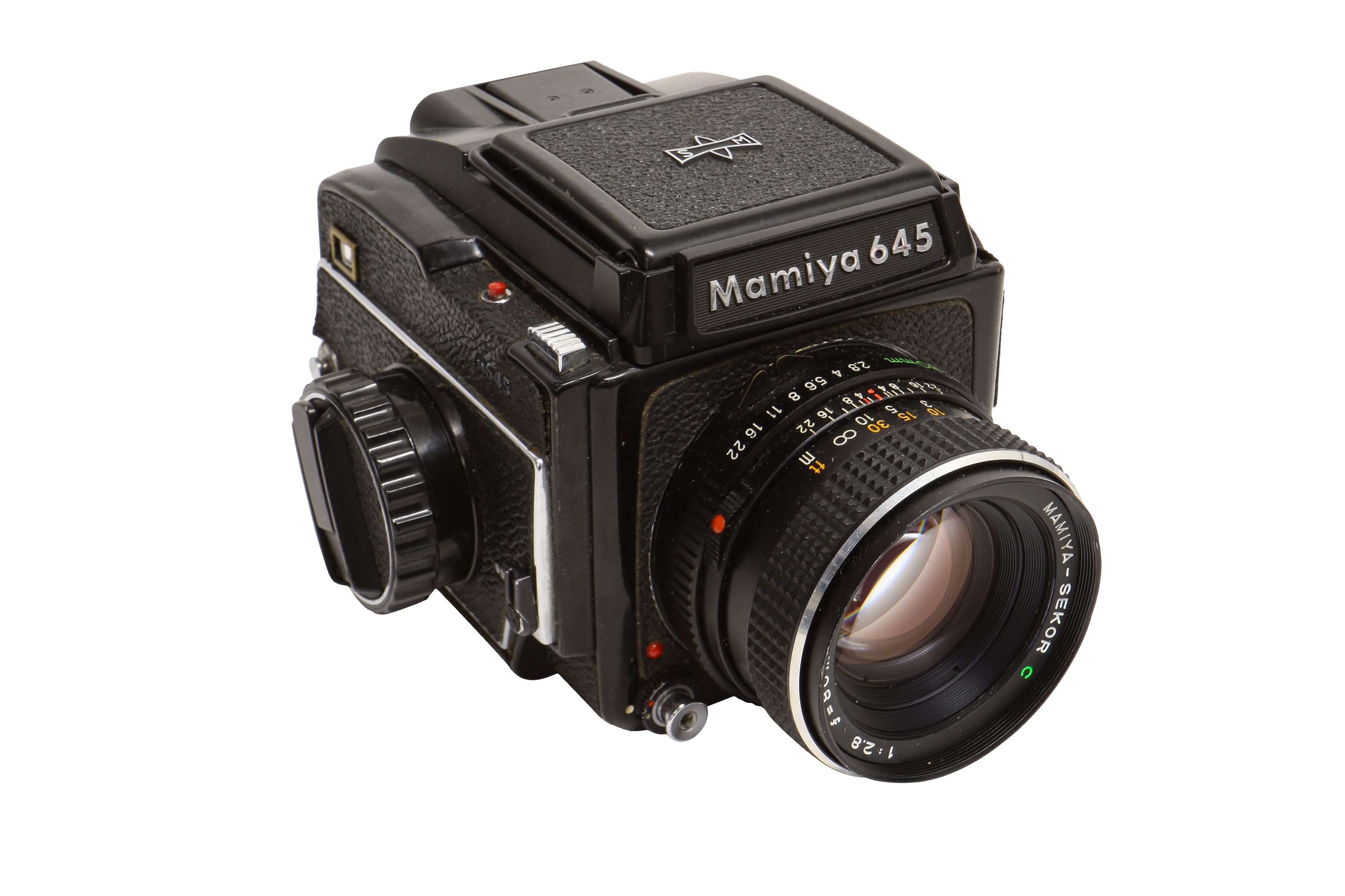 Mamiya M645 camera.