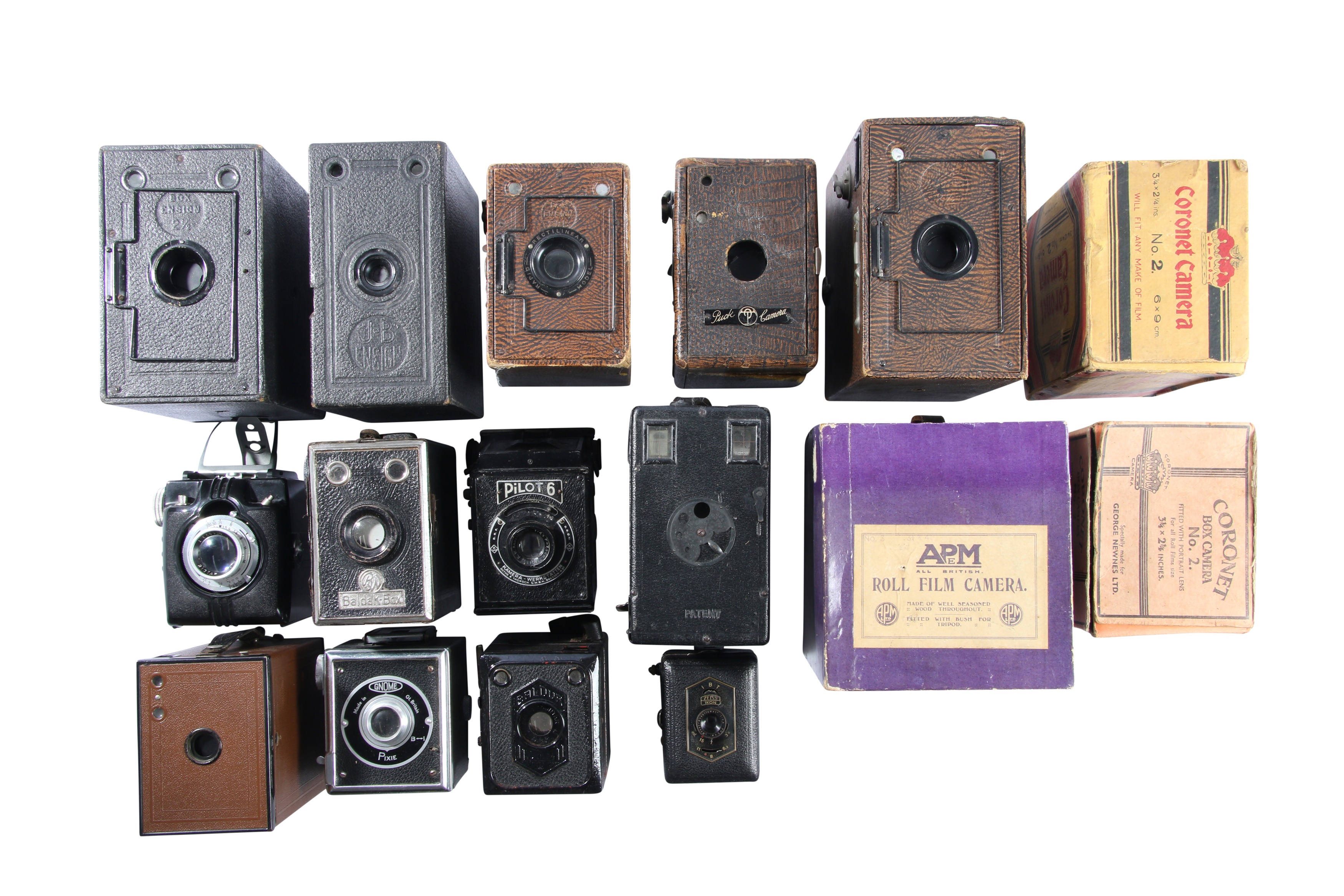 A Selection of Box Cameras.