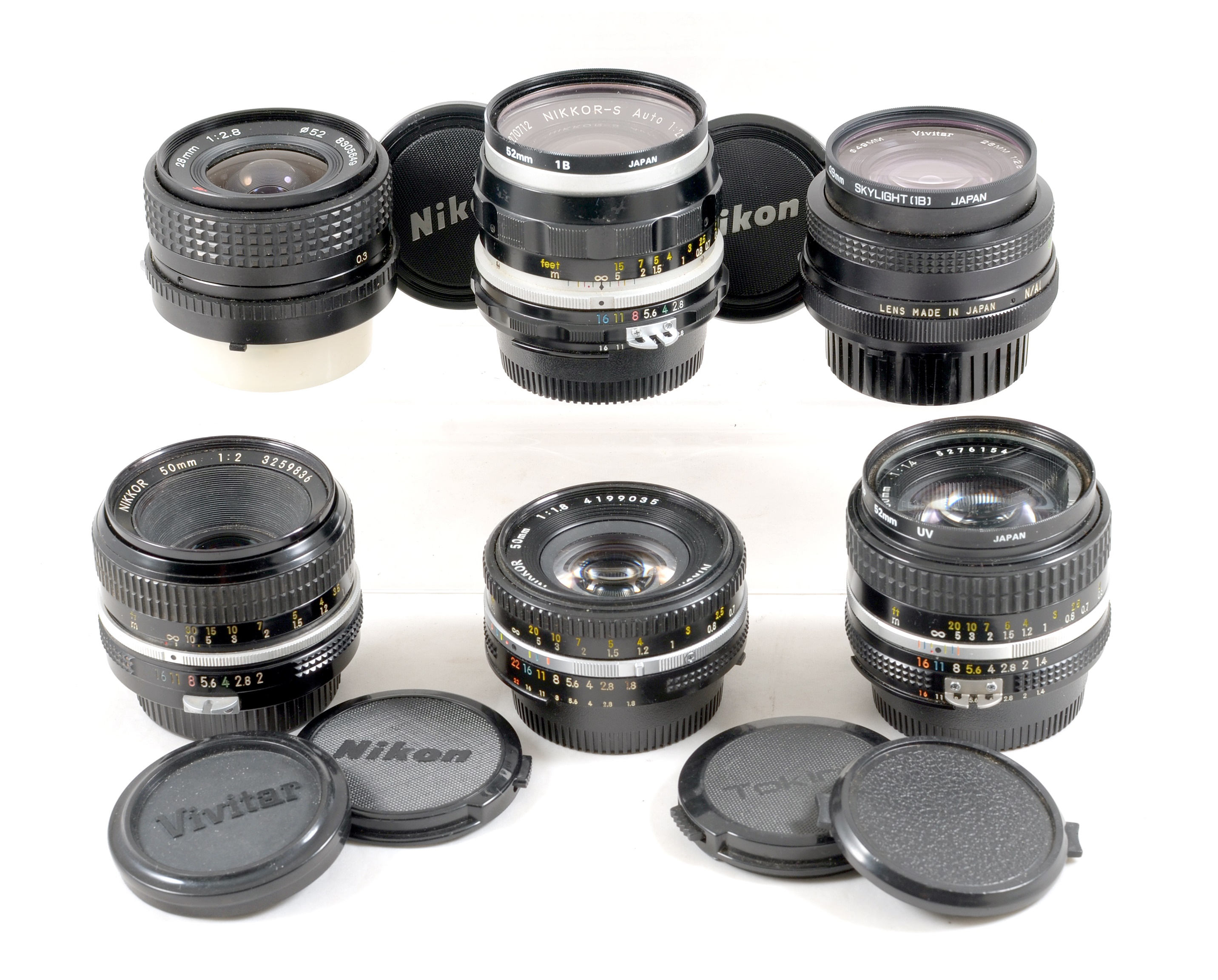 Nikkor 50mm F1.4 Ais & Nikon Fit Manual Lenses.