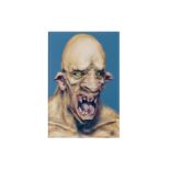 Richard Counsell (b.1968): 3D Lenticular Print - Lord of the Rings Style Orc.