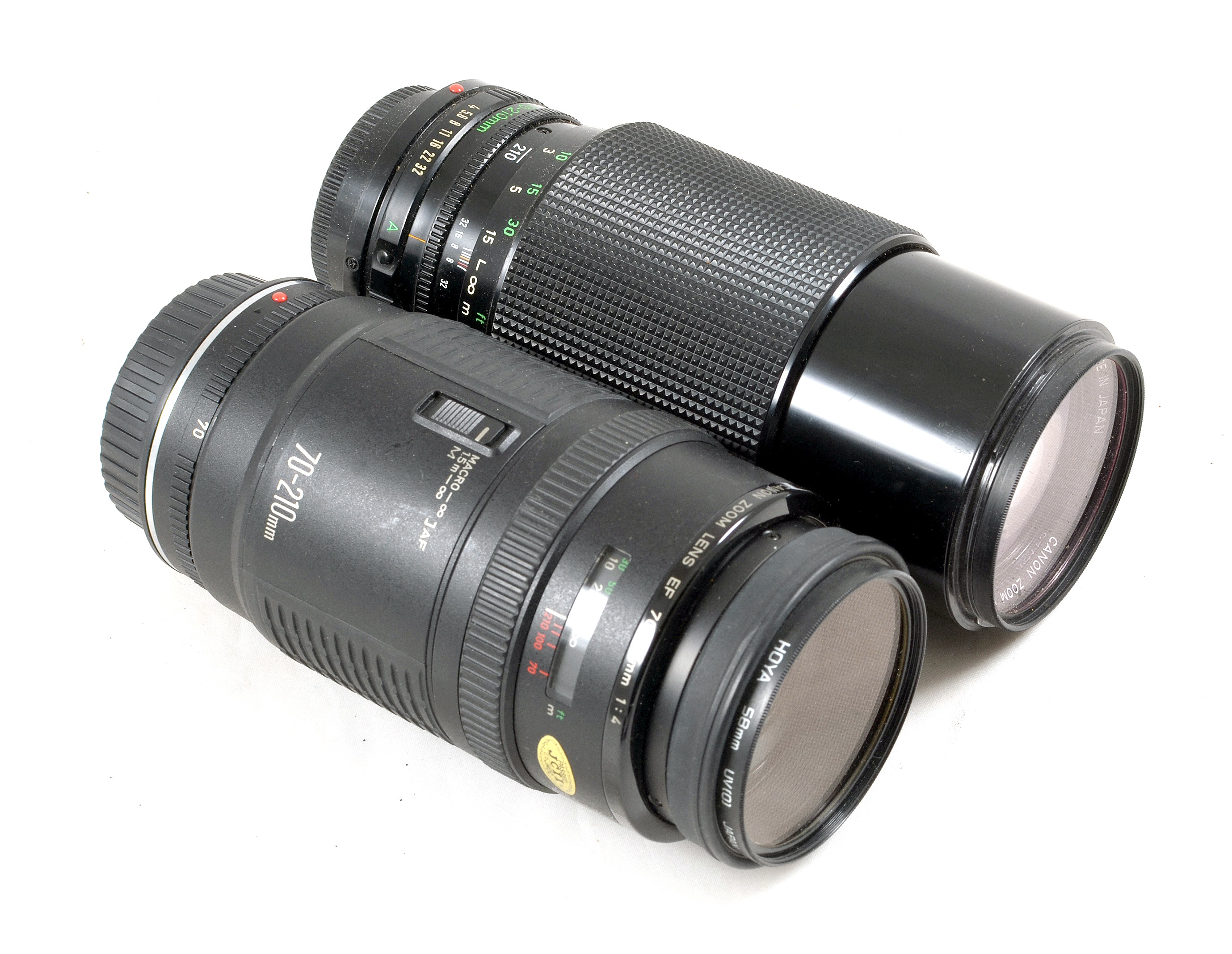 A Group of Canon & Canon Fit Lenses. - Image 2 of 3