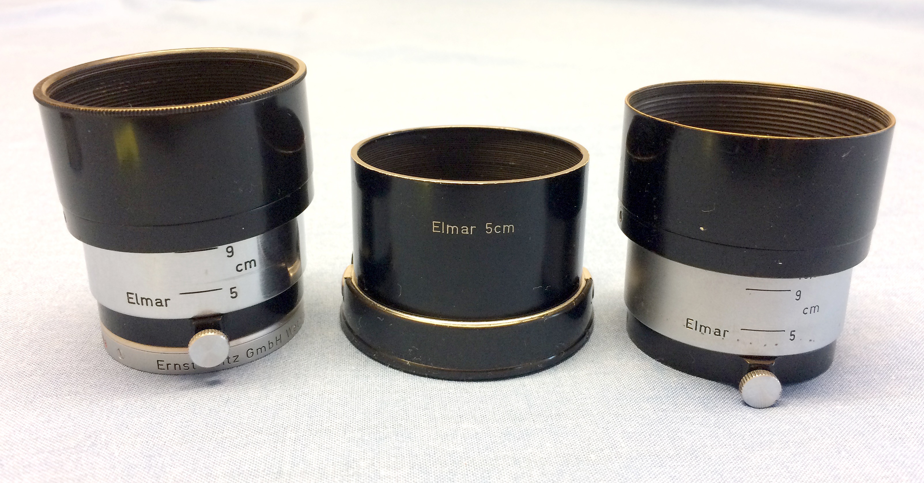 Leitz Elmar FISON & Other Leica Lens Hoods. - Image 2 of 3