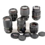 Group of Nikon Fit Manual Focus Lenses.