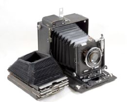 A MPP 5" x 4" Technical (Press) Camera Outfit.