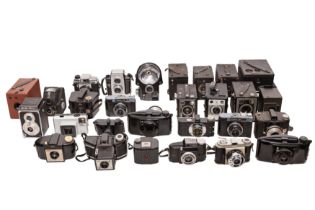 Twenty Five Box & Toy Cameras.