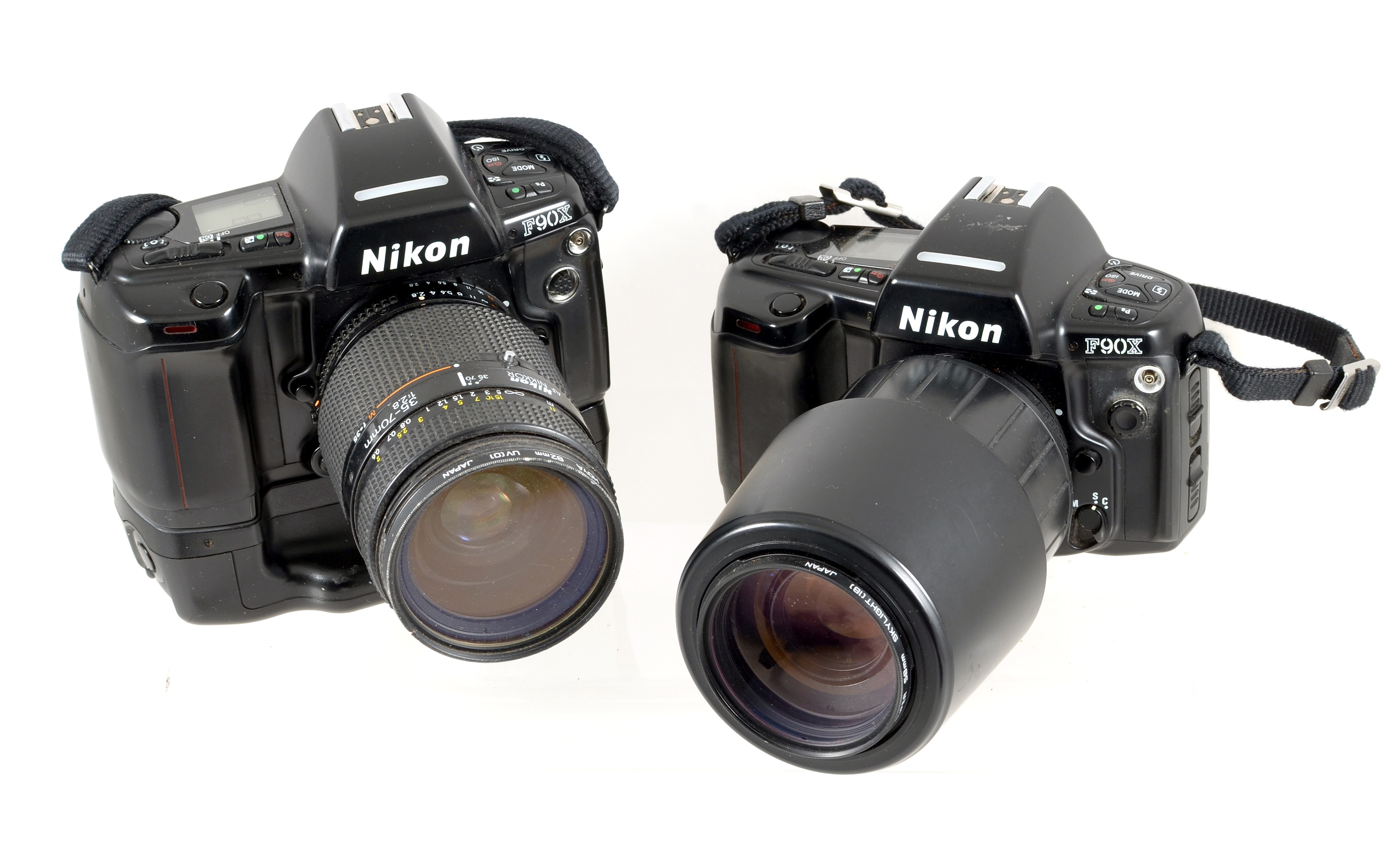 Nikon F90X & F90 Film Cameras & AF Lenses. - Image 2 of 4