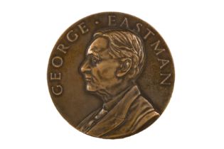 A Oversized George Eastman Kodak Brass Medal