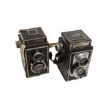 Two Welta Reflekta II TLR Cameras.