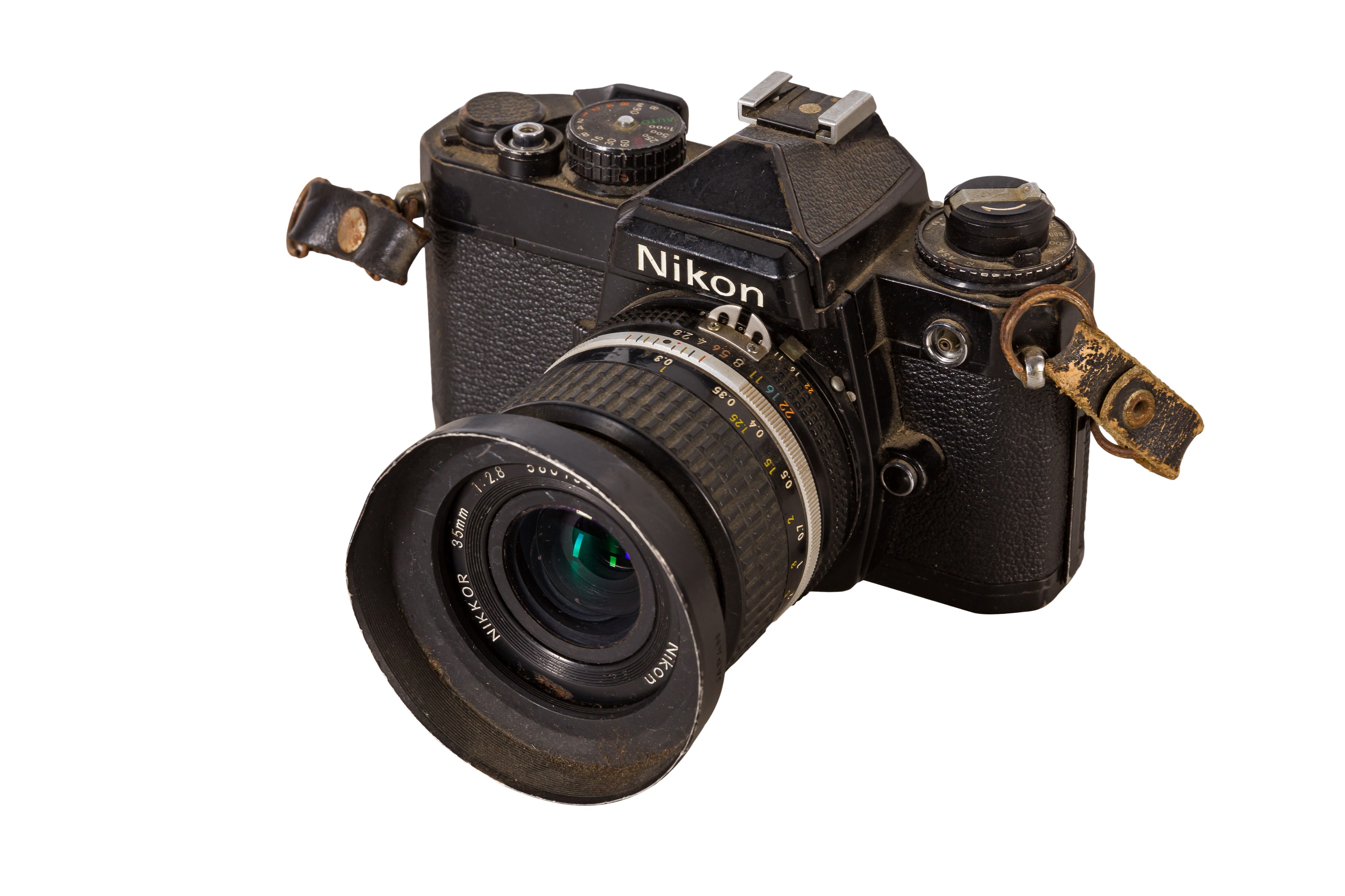 A Nikon FE SLR Camera