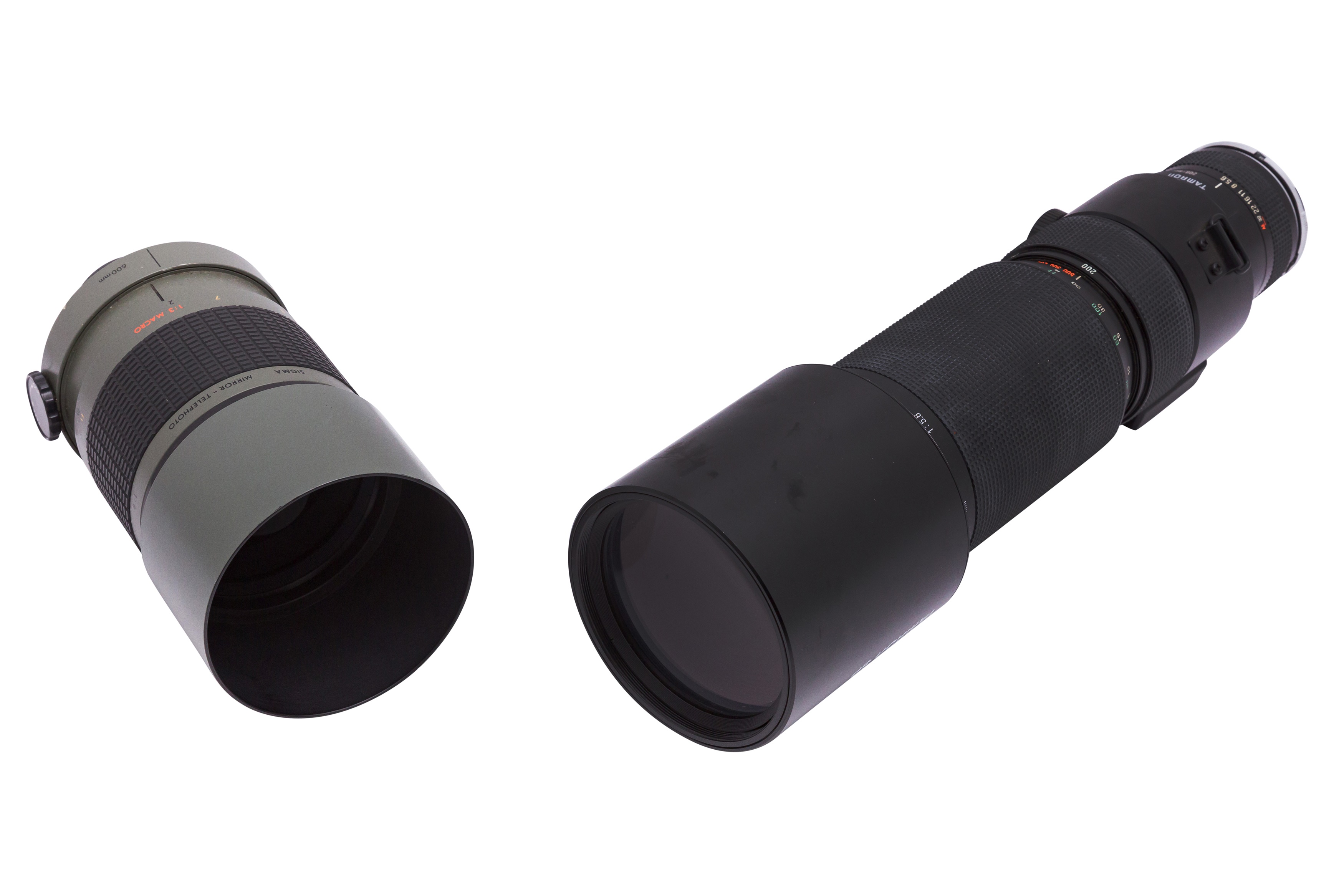 A Tamron 200-500mm f/5.6 Adaptall SP Lens