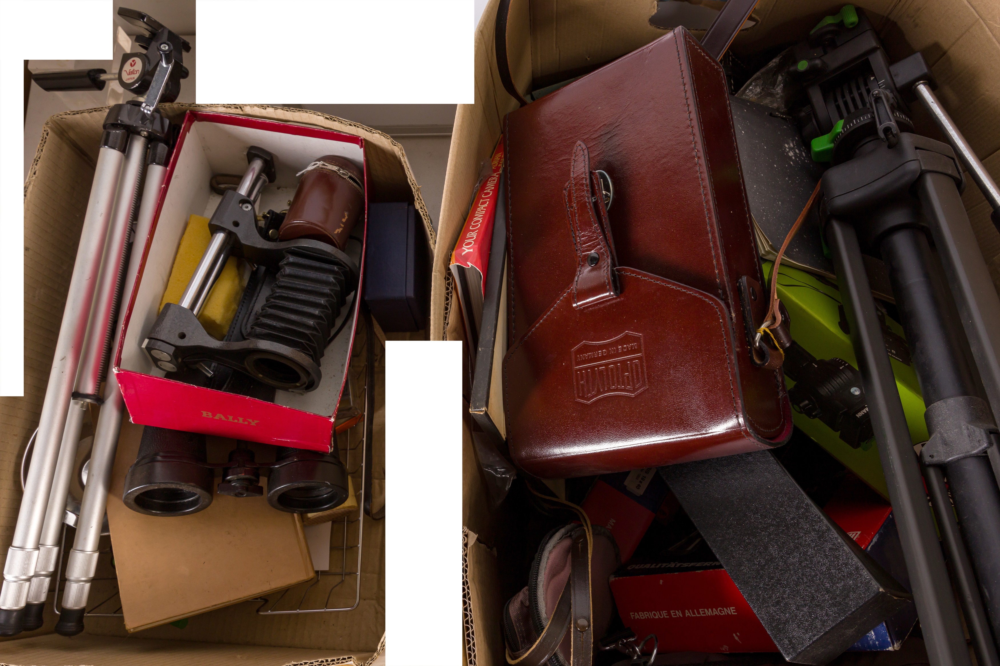 A Selection of Binoculars and Mixed Accessories