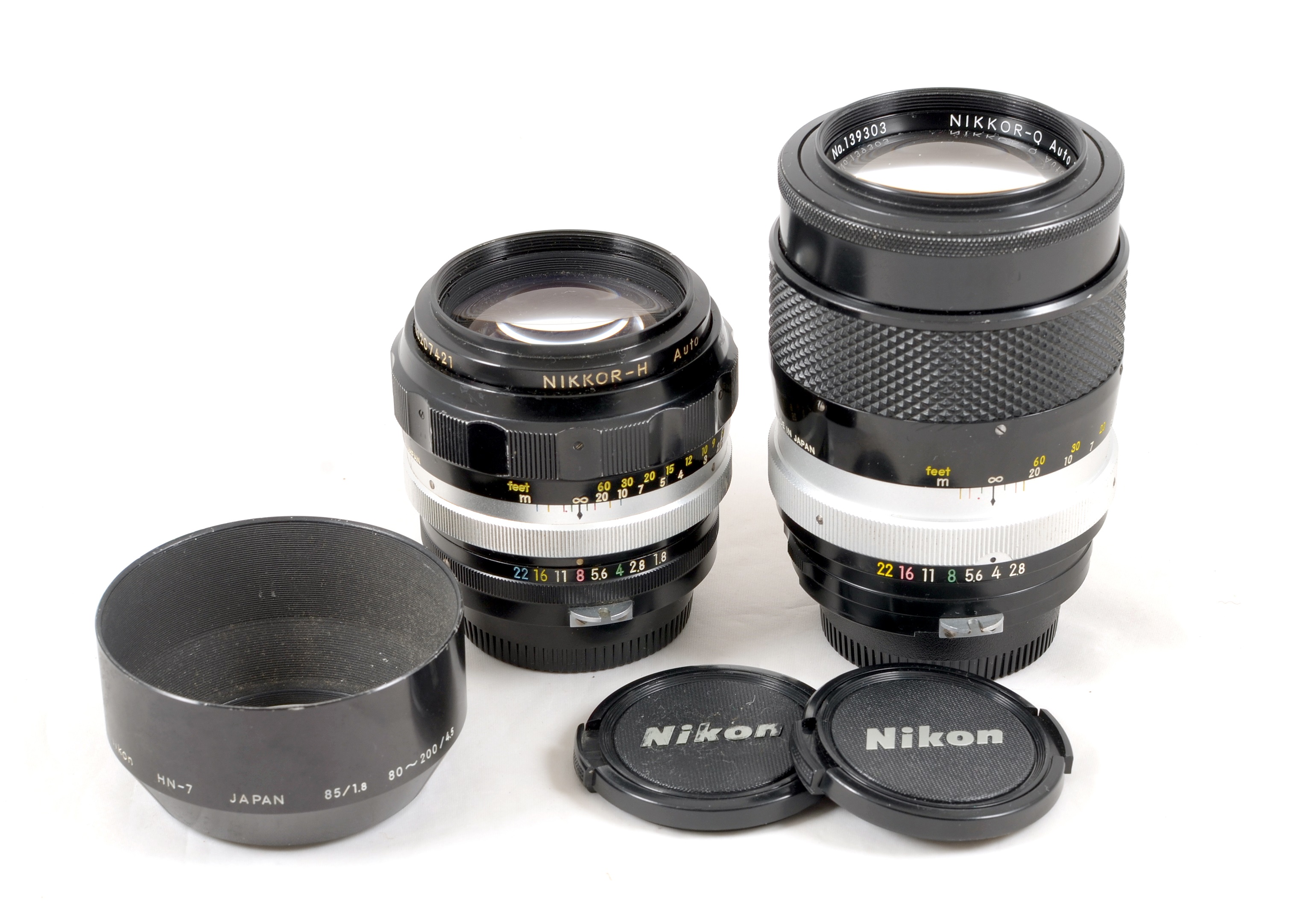 Two FAST Nikon Manual Focus Lenses.