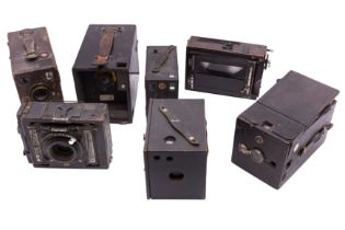 Early 20th Century Plate Cameras, for SPARES or REPAIRS