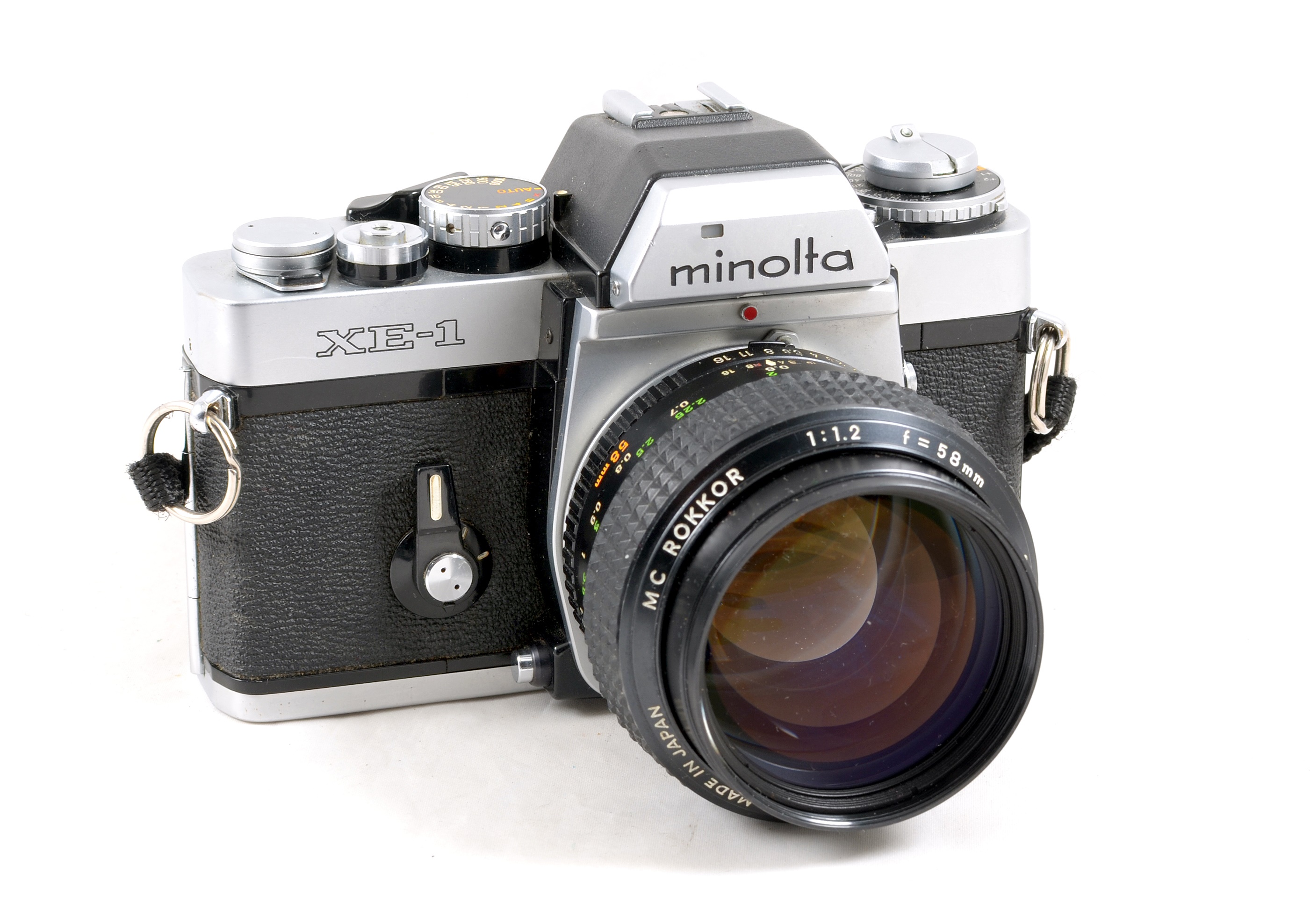 Minolta XE-1 Outfit with 58mm f1.2 Rokkor Lens - Image 2 of 3
