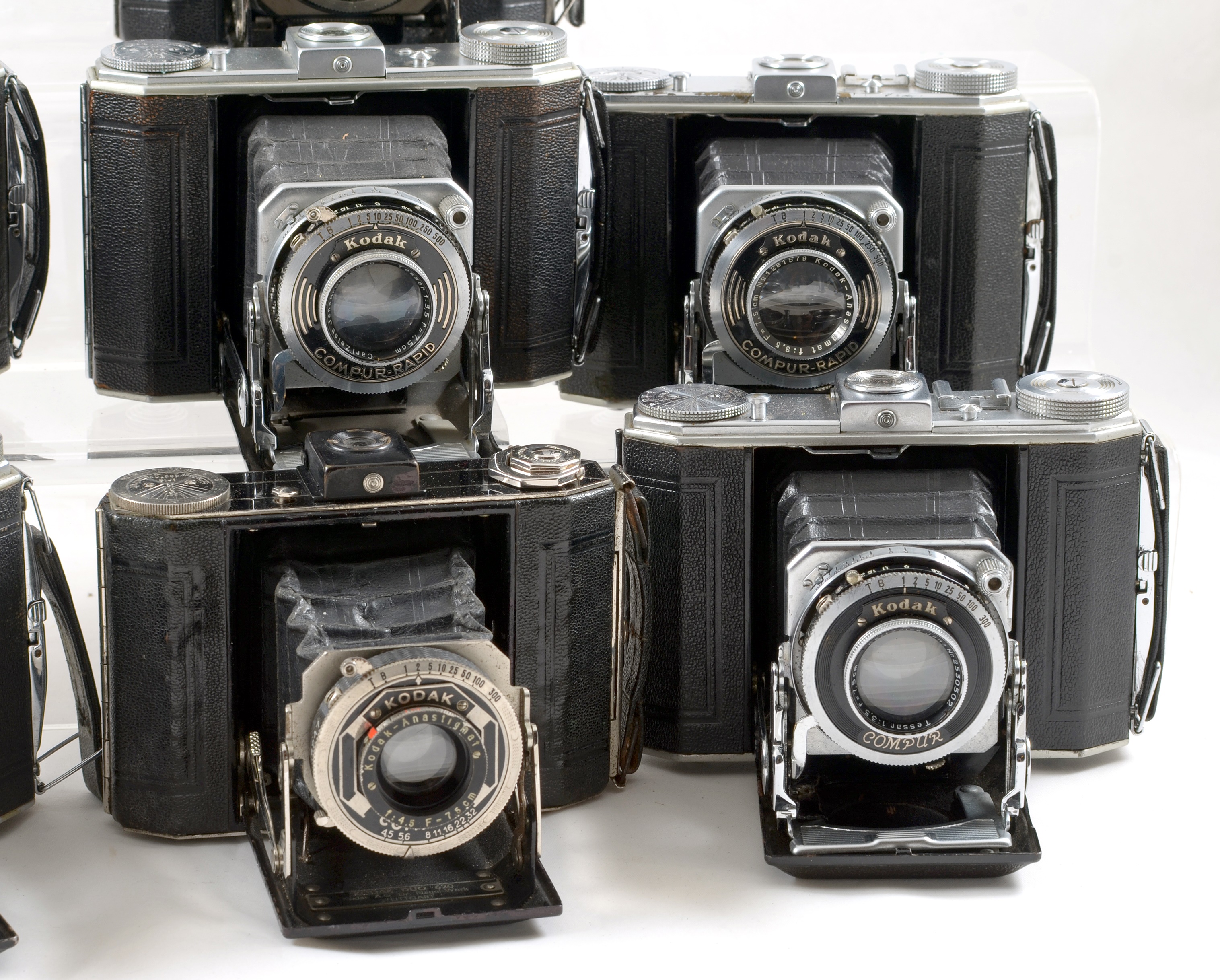 Collection of Eight Kodak Duo 620 Folding Cameras. - Image 2 of 3