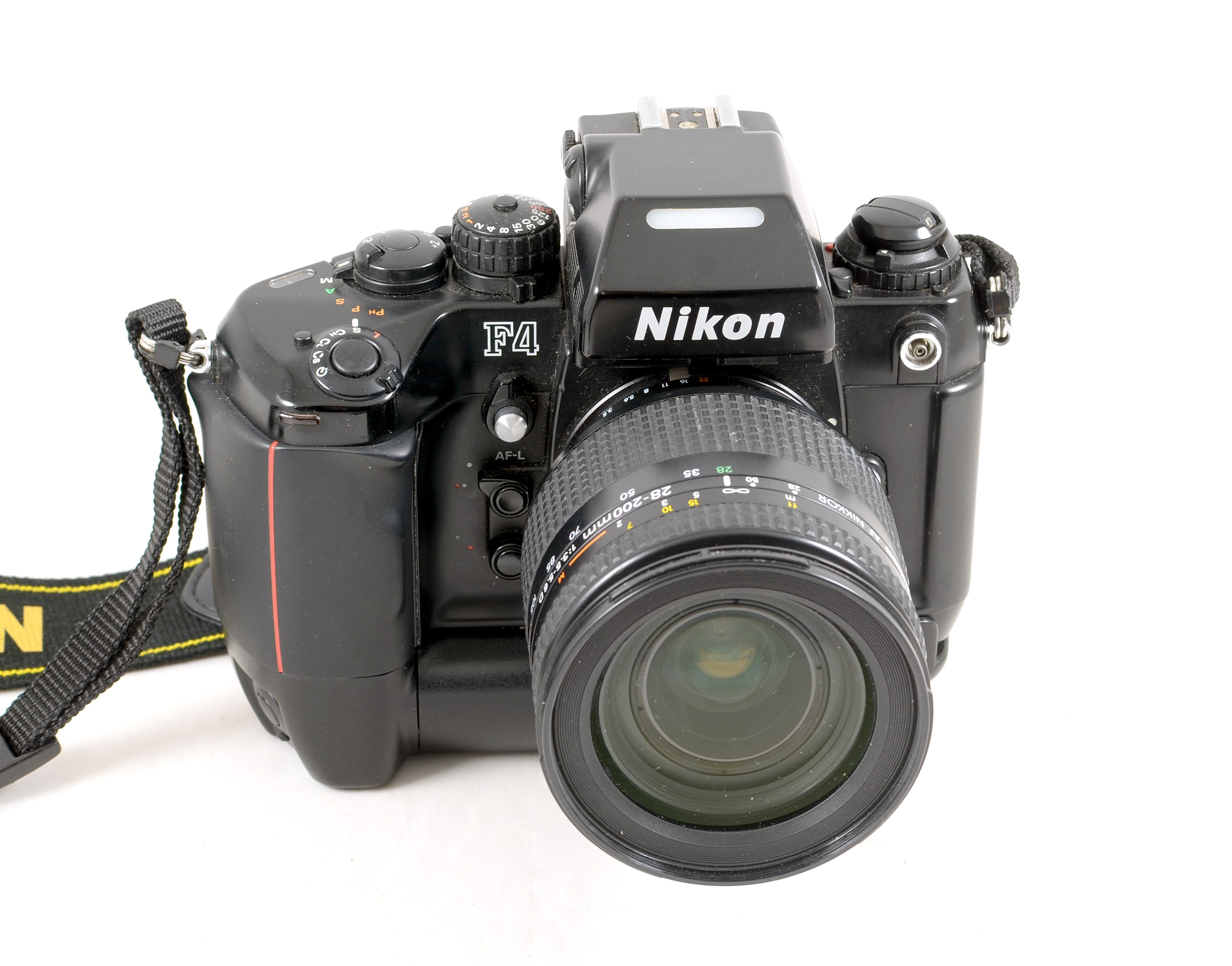 3-Lens Nikon F4 Film Camera Outfit. - Image 2 of 2