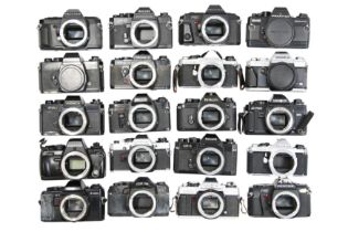 Twenty Electronic 35mm SLR Camera Bodies.