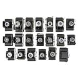 Twenty Medium Format Folding Cameras with Mamiya 6.