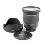 Fast Sigma 20mm f1.8 EX DG Nikon AF Fit Lens.