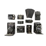 A Selection of Strut Folding Cameras.