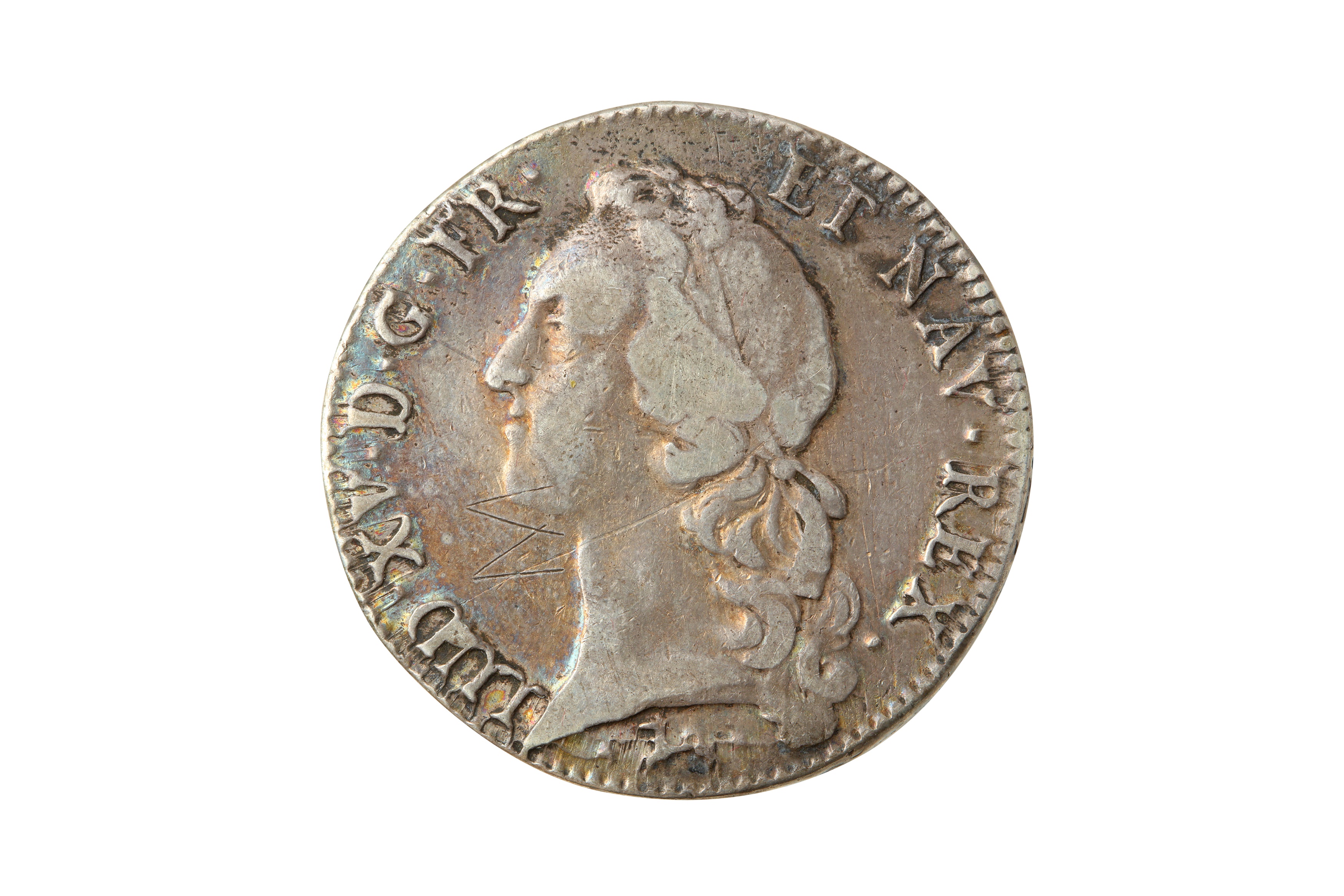 FRANCE, LOUIS XV (1715 - 1774), 1856-L ECU.