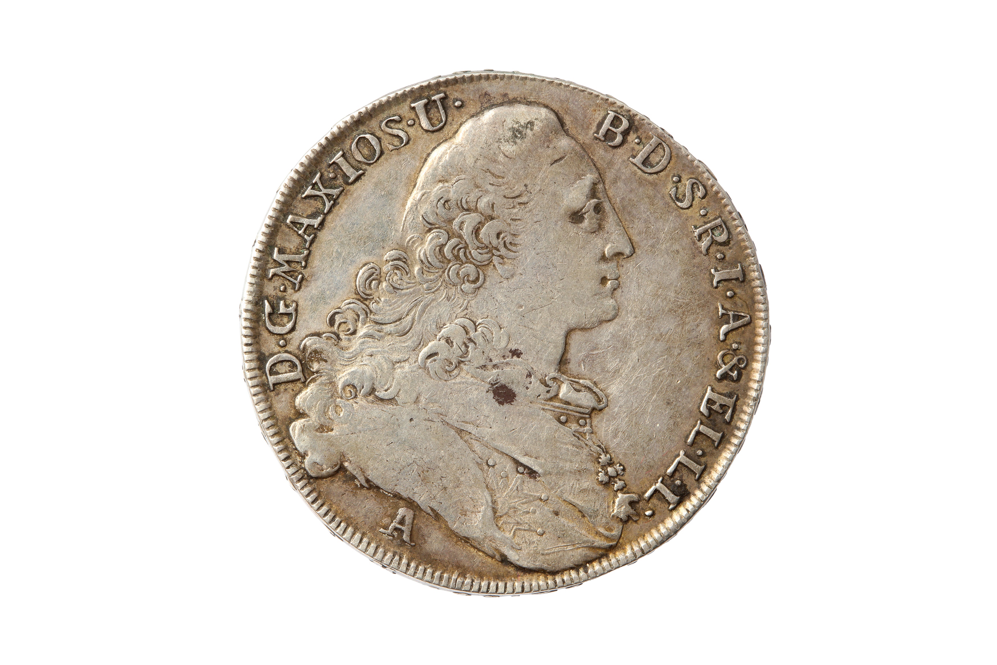 GERMAN STATES, BAVARIA, MAXIMILIAN III JOSEPH (1745 - 1777), 1774-A THALER.