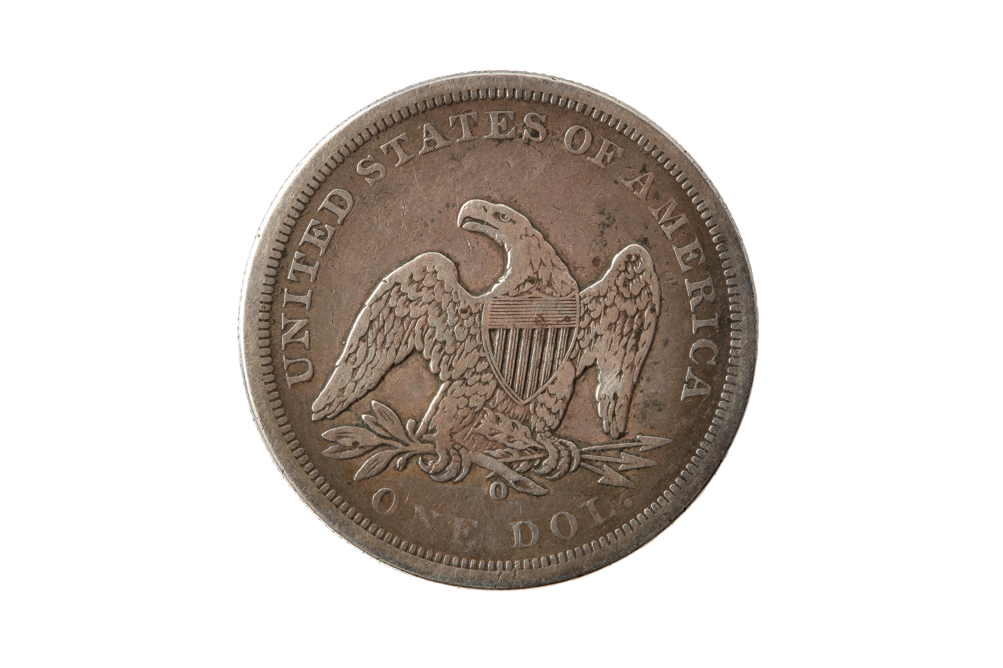 USA, 1860-O DOLLAR. - Bild 2 aus 2