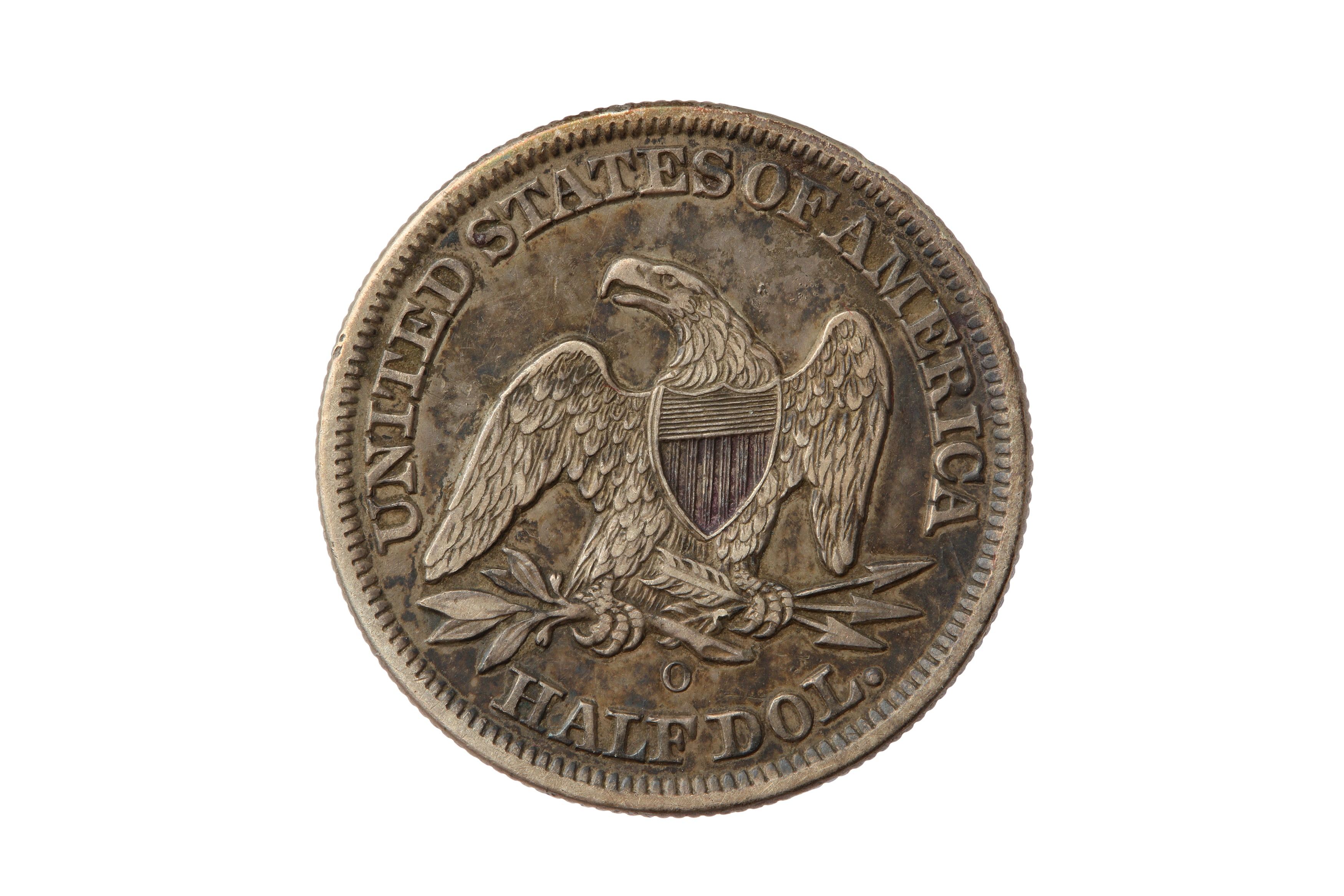 USA, 1854-O 50 CENTS/HALF DOLLAR. - Image 2 of 2