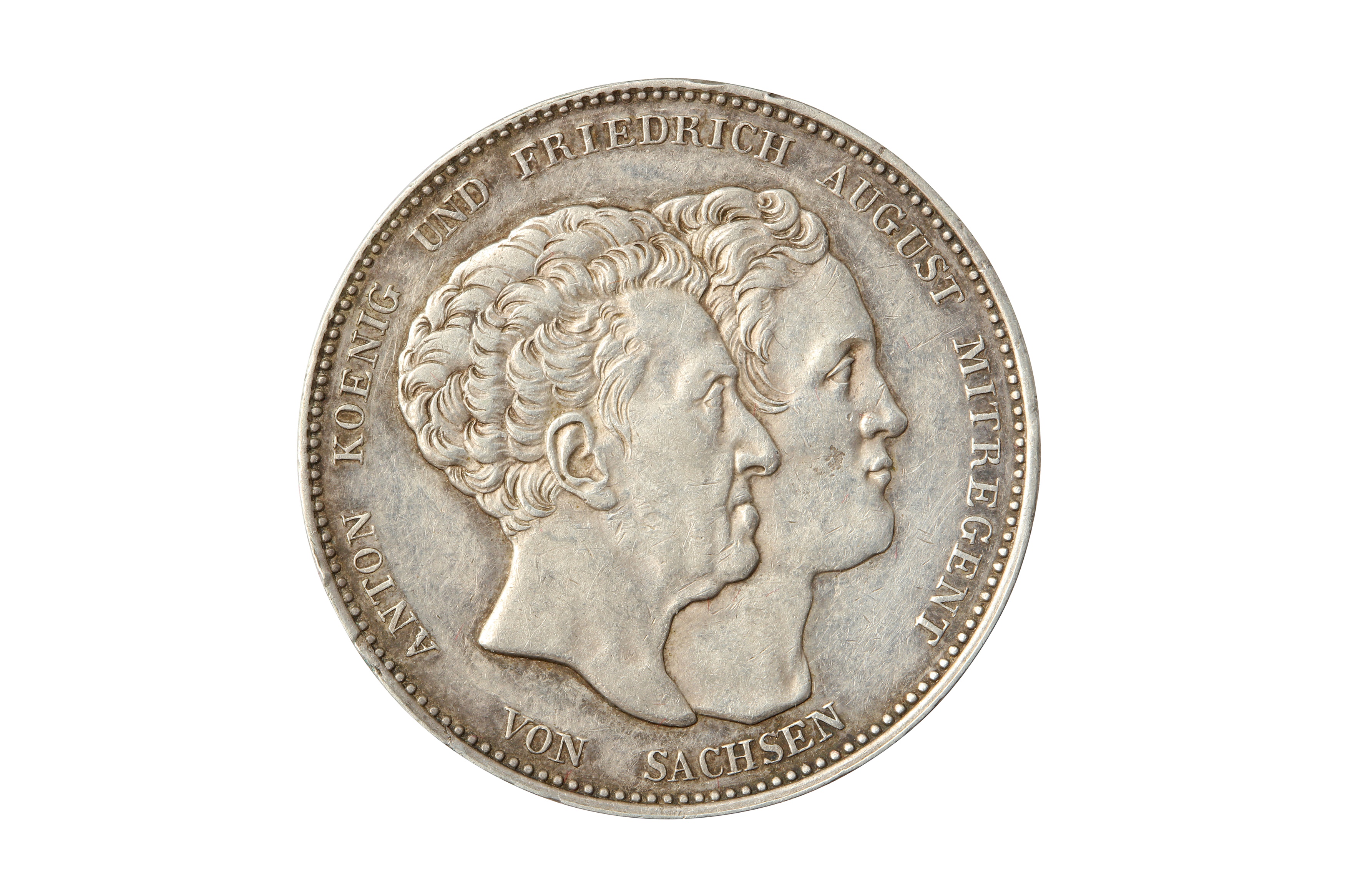 GERMAN STATES, SAXONY, ANTON I (1827 - 1836), 1831-S THALER.