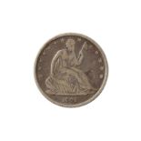 USA, 1841-O 50 CENTS/HALF DOLLAR.