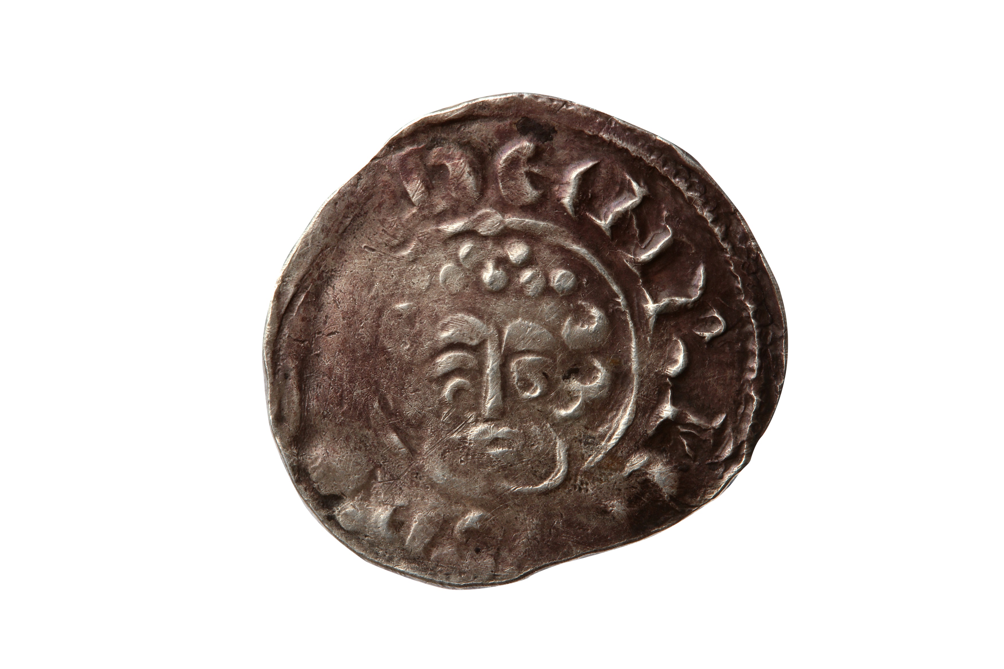 HENRY III (1216 - 1272), IOAN CHIC AT CANTERBURY PENNY. 