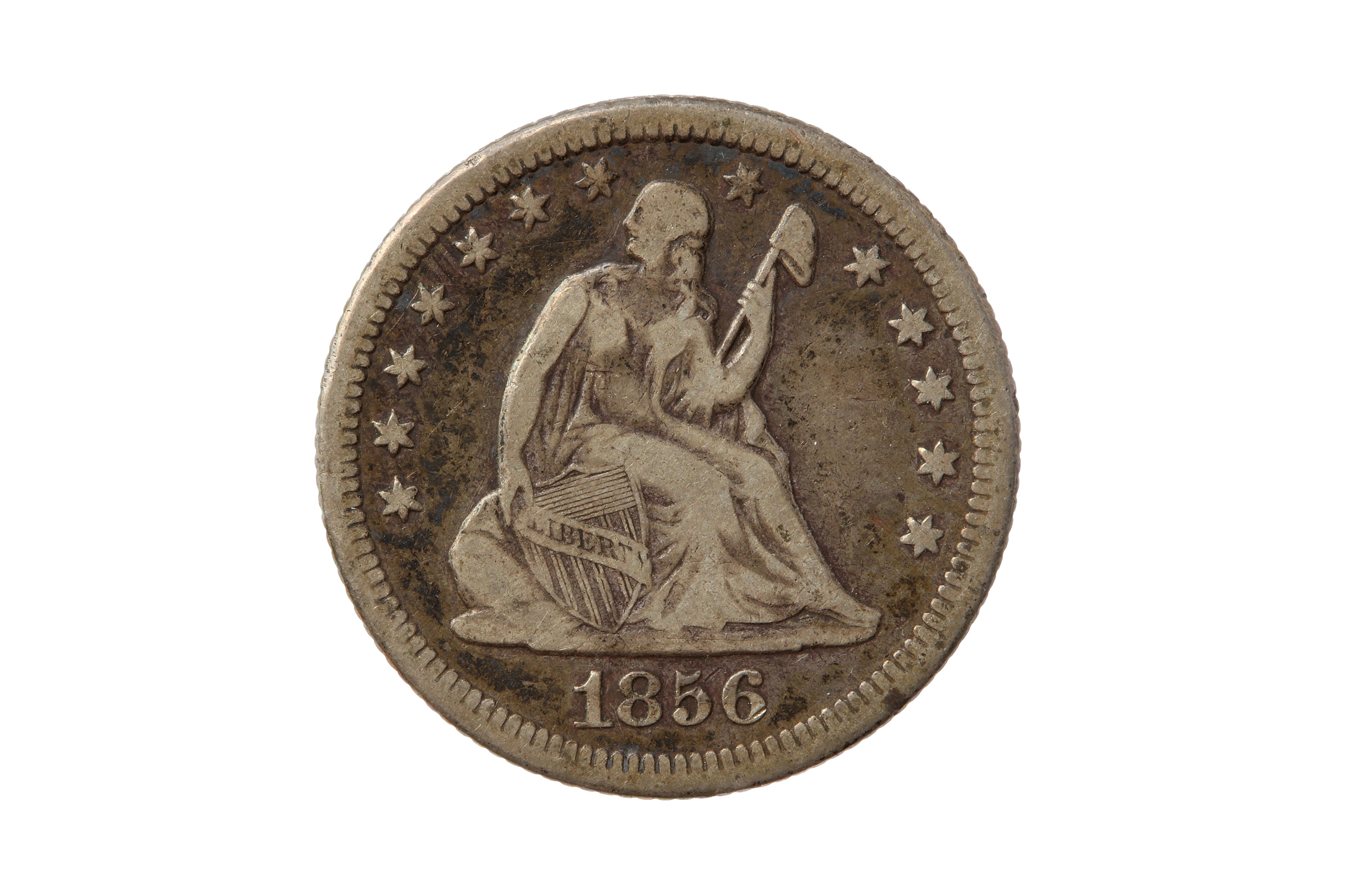 USA, 1856-O 50 CENTS/HALF DOLLAR.