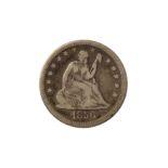 USA, 1856-O 50 CENTS/HALF DOLLAR.