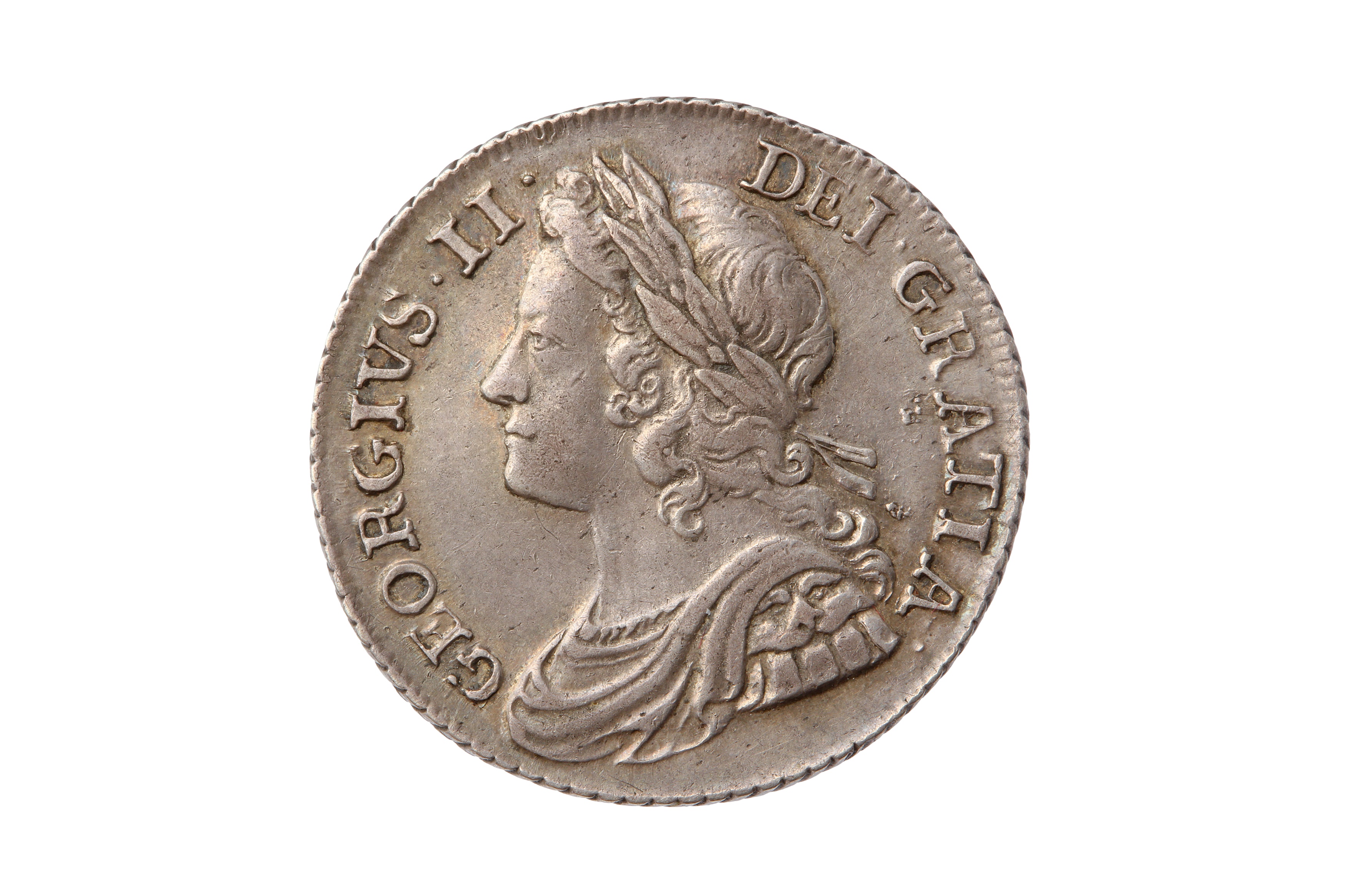 GEORGE II (1727 - 1760), 1739 SHILLING.