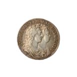 WILLIAM AND MARY (1689 - 1694), 1689 HALFCROWN.