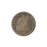 USA, 1841-O 25 CENTS/QUARTER DOLLAR.