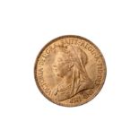 VICTORIA (1837 - 1901), 1901 HALFPENNY.