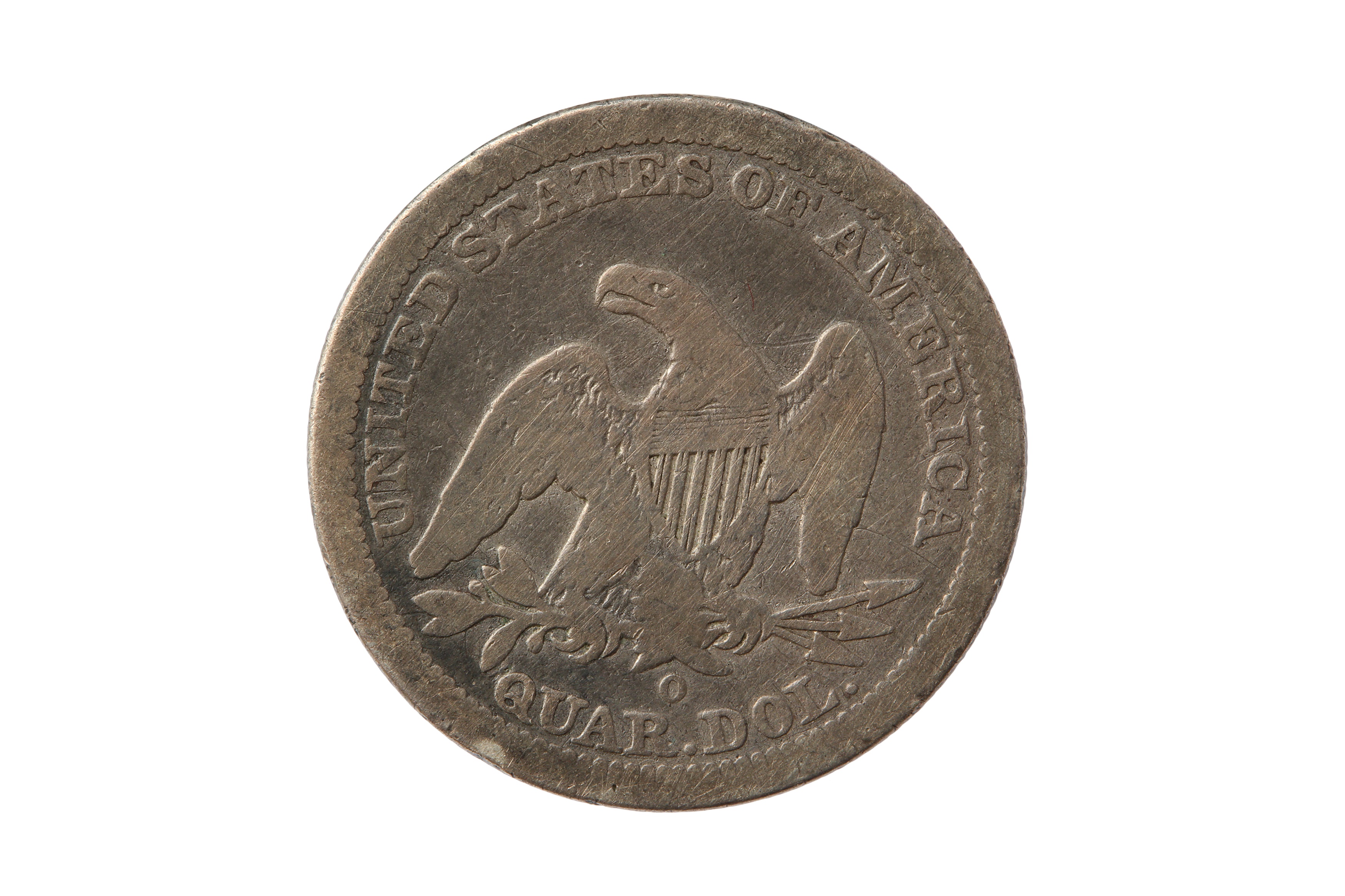 USA, 1841-O 25 CENTS/QUARTER DOLLAR. - Bild 2 aus 2