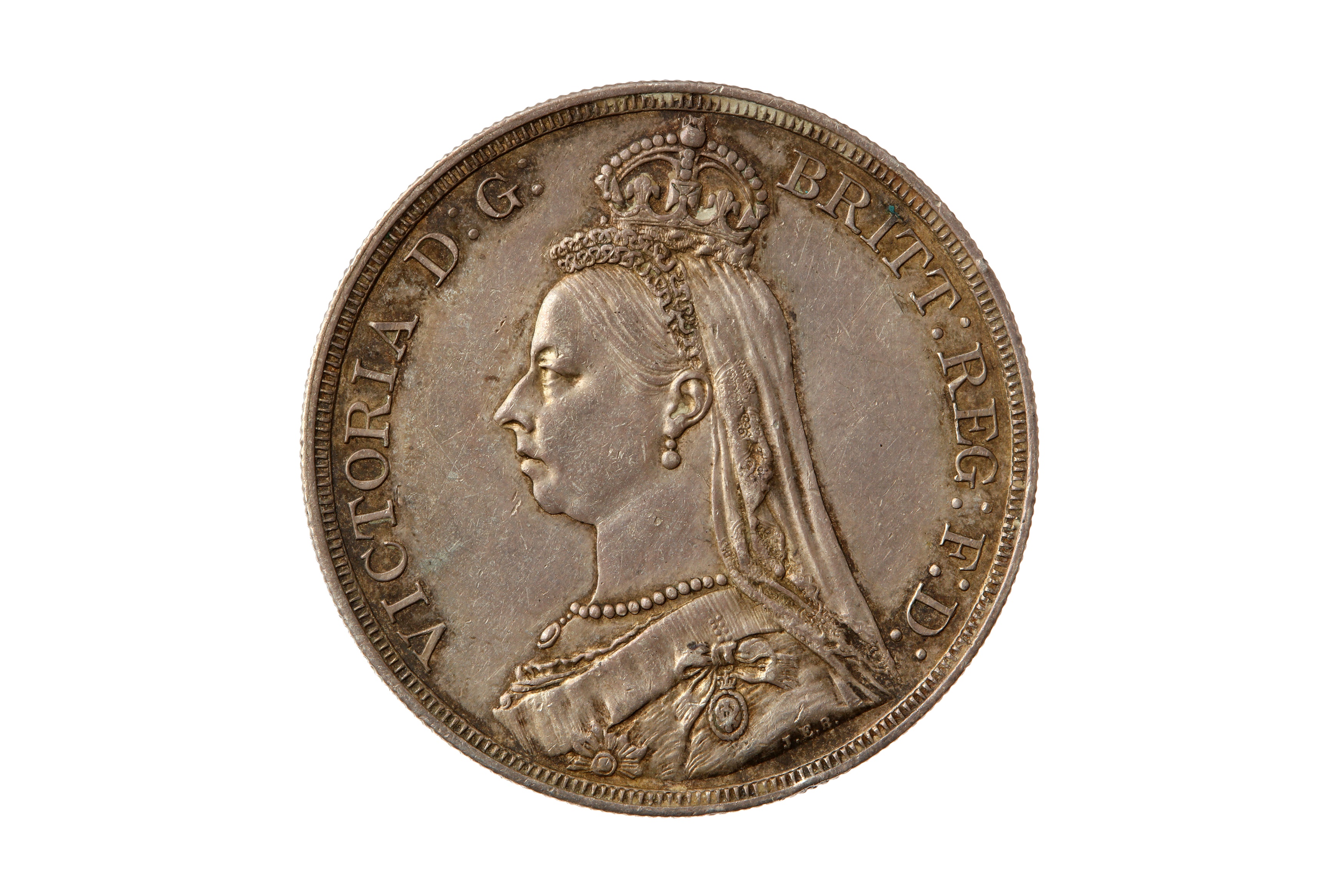 VICTORIA (1837 - 1901), 1887 CROWN.