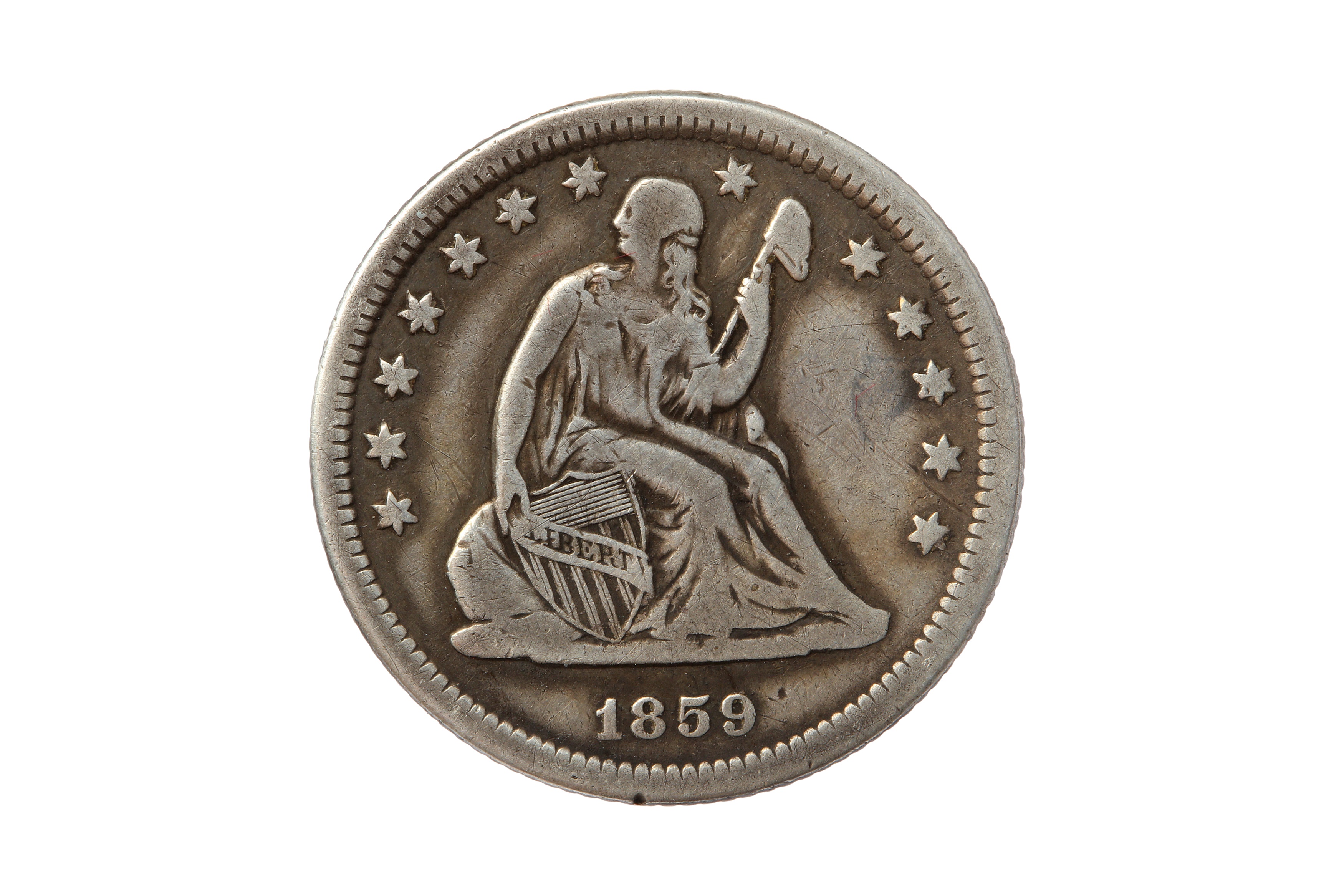 USA, 1859-O 50 CENTS/HALF DOLLAR.