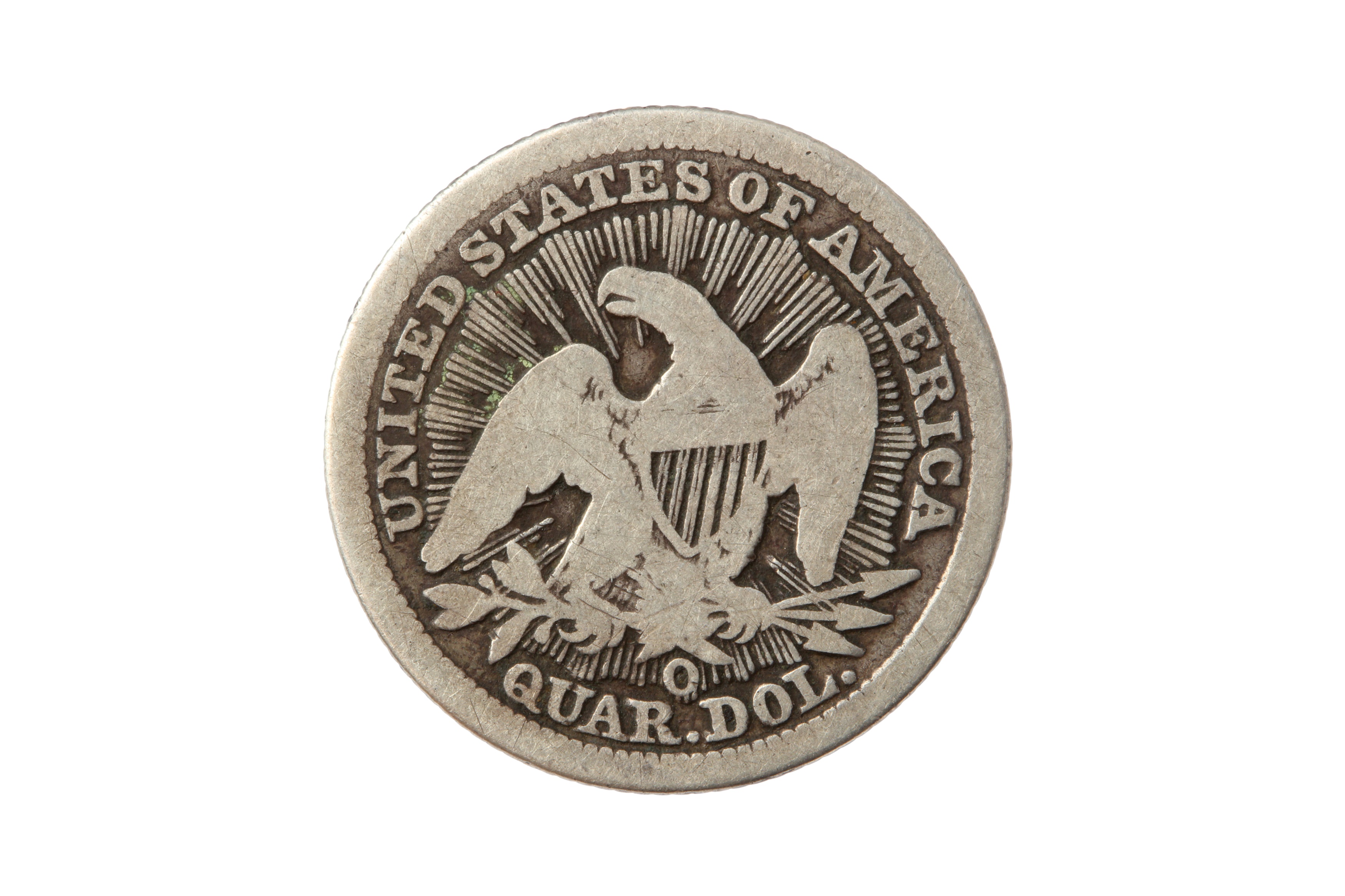 USA, 1853-O 25 CENTS/QUARTER DOLLAR. - Image 2 of 2