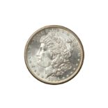 USA, 1881-S MORGAN DOLLAR.