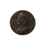 GEORGE II (1727 - 1760), 1735 FARTHING.