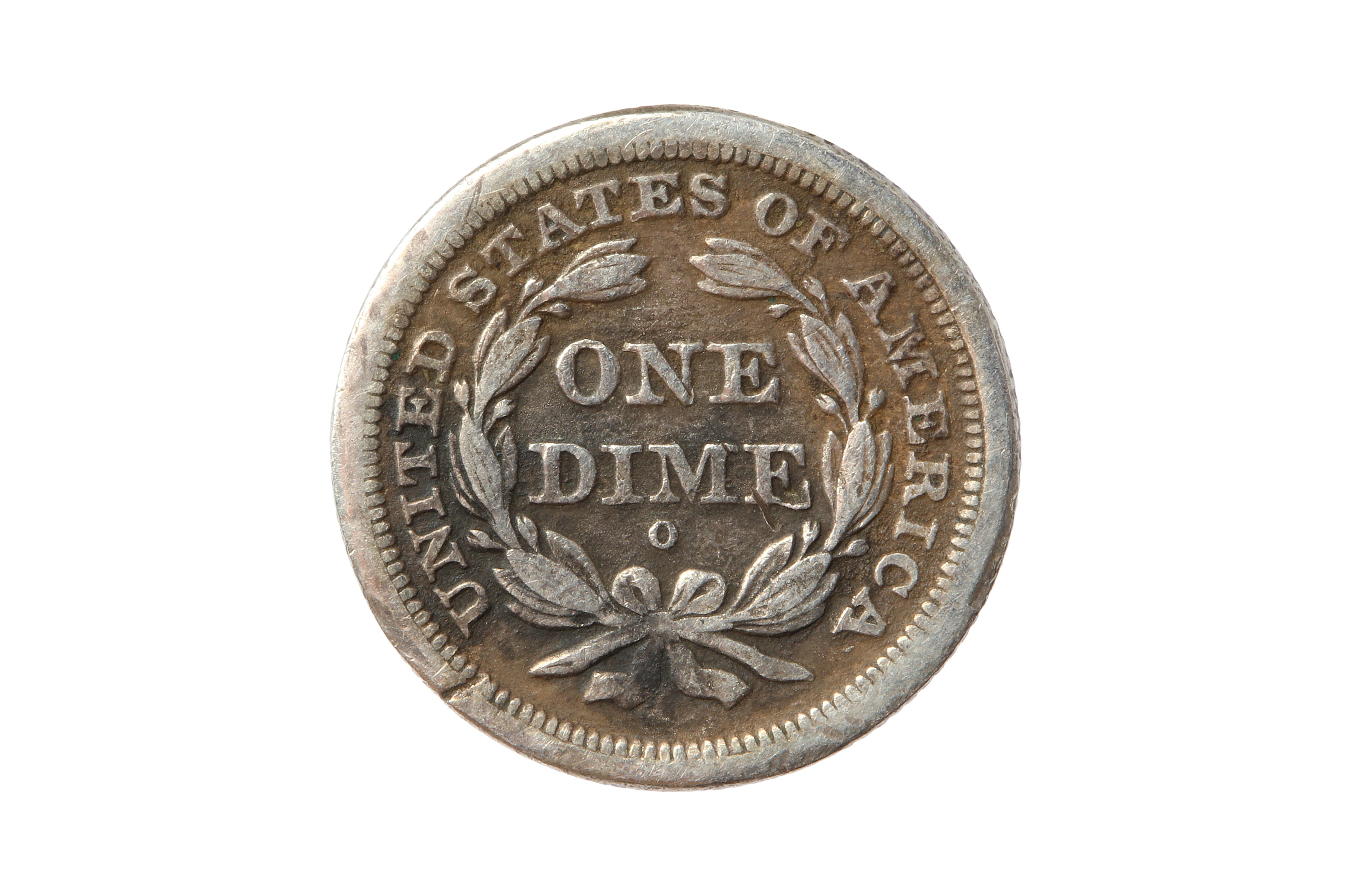 USA, 1841-O 10 CENTS/DIME. - Image 2 of 2