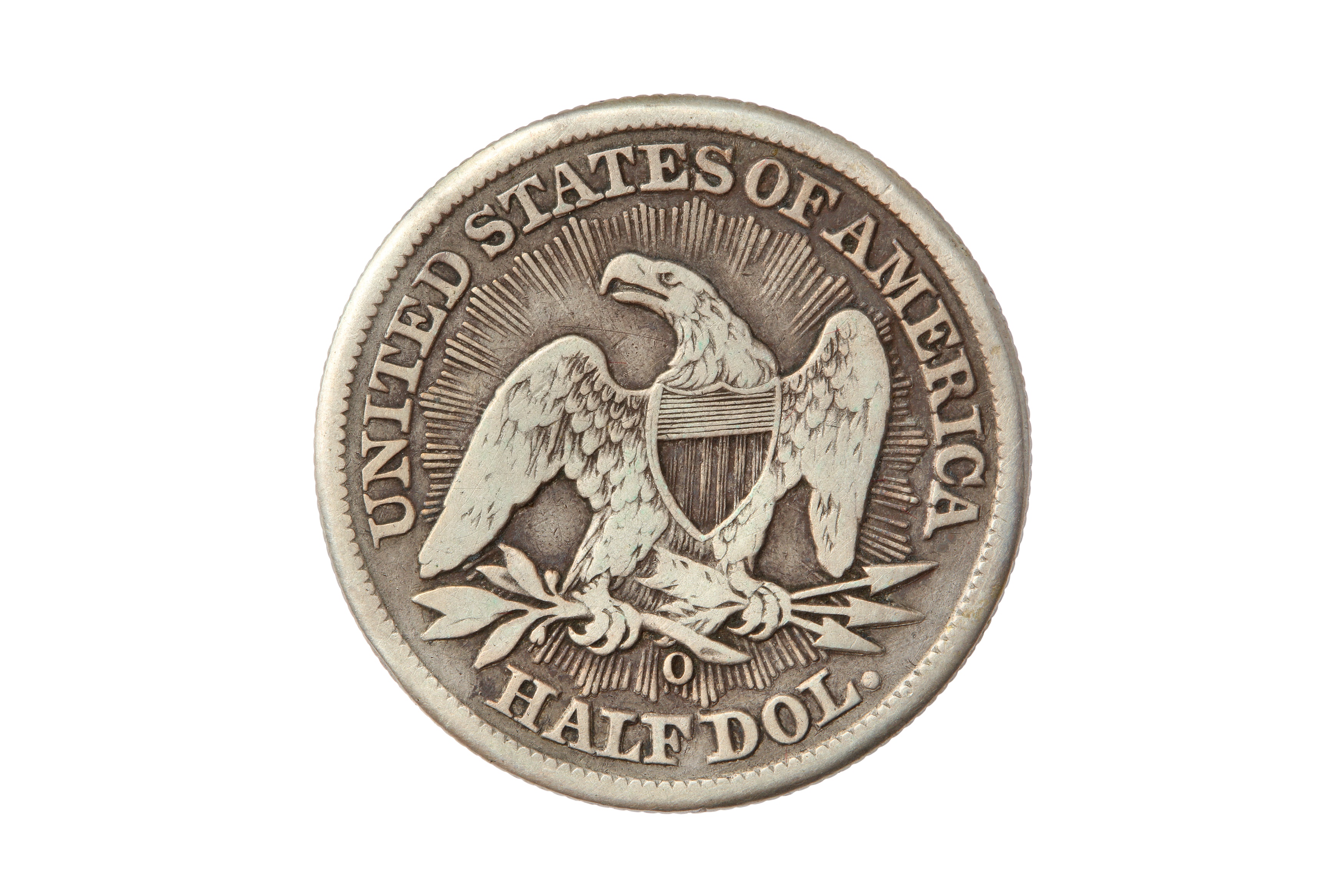 USA, 1853-O 50 CENTS/HALF DOLLAR. - Bild 2 aus 2