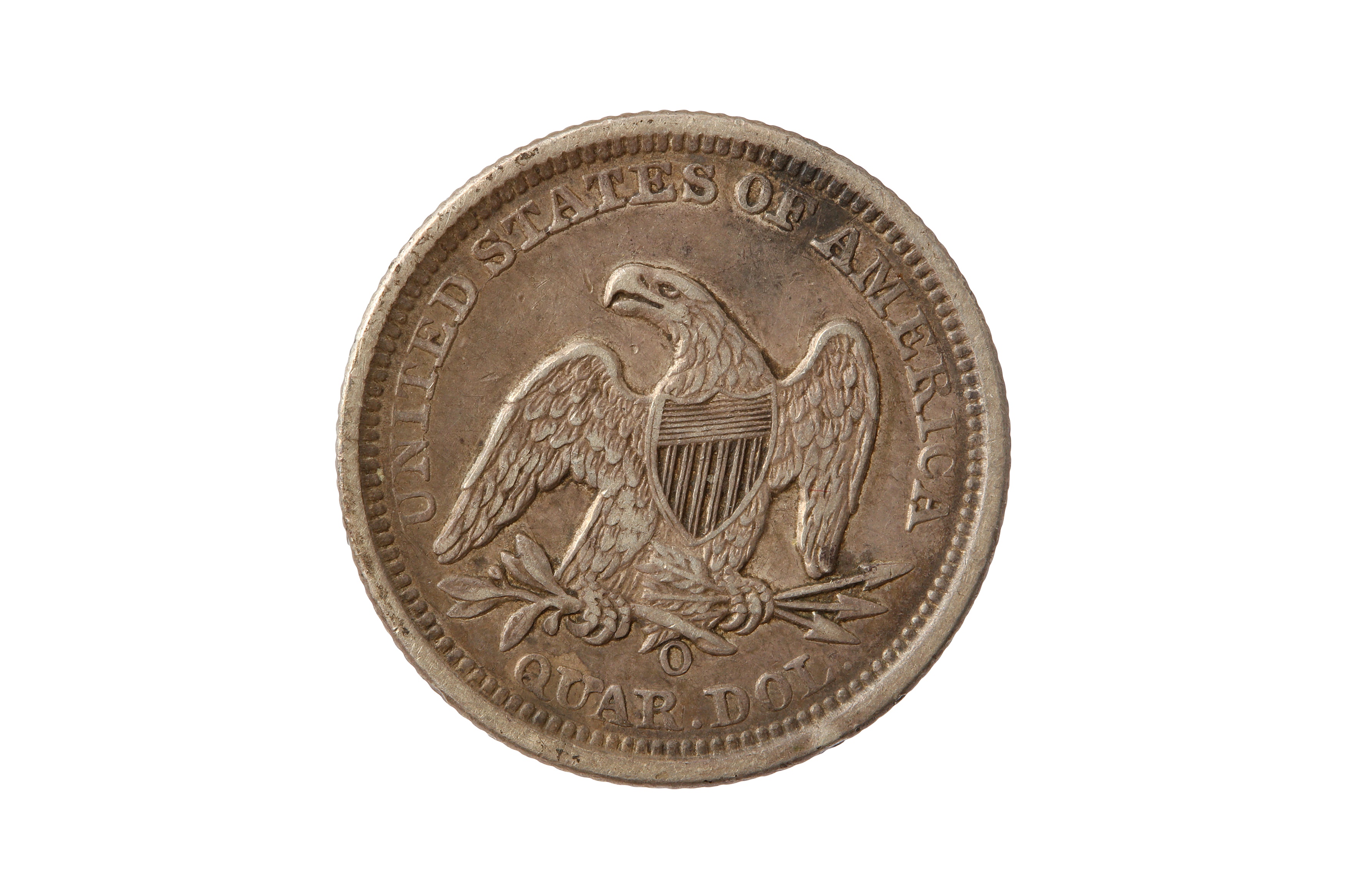 USA, 1857-O 25 CENTS/QUARTER DOLLAR. - Image 2 of 2