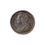 GEORGE II (1727 - 1760), 1739 SIXPENCE.