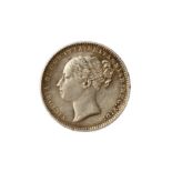 VICTORIA (1837 - 1901), 1882 SHILLING.