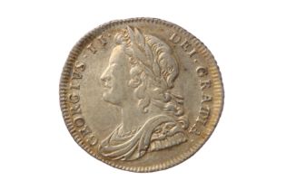 GEORGE II (1727 - 1760), 1731 SIXPENCE.